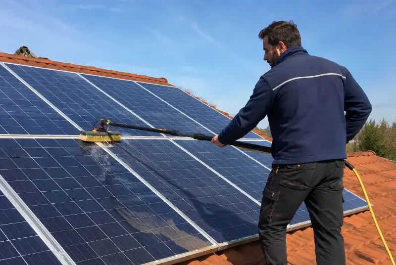 Nettoyage et entretien de panneaux solaires à Ardin